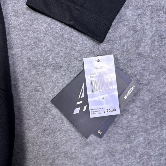 Vaiden T Shirt Mens Medium Black Performance Athleisure Tactical Tech - Picture 3 of 14